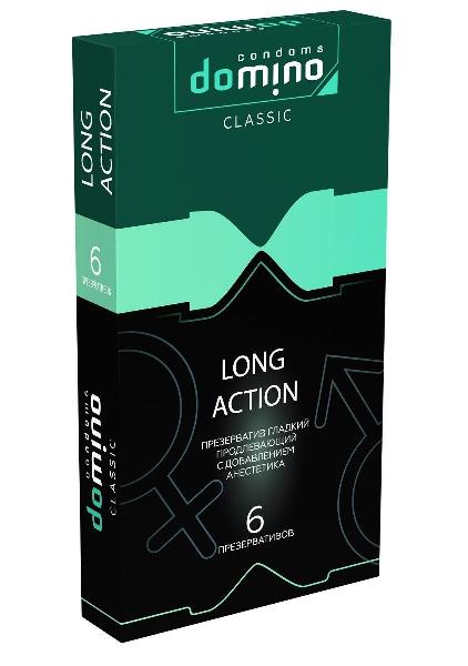 Презервативы с пролонгирующим эффектом DOMINO Classic Long action - 6 шт. от Domino
