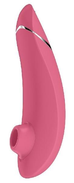 Розовый бесконтактный клиторальный стимулятор Womanizer Premium от Womanizer