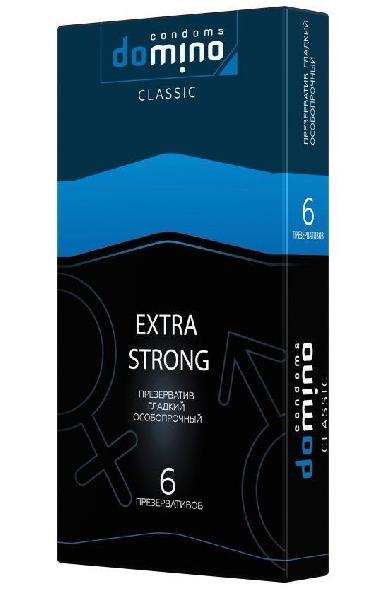 Суперпрочные презервативы DOMINO Extra Strong - 6 шт. от Domino