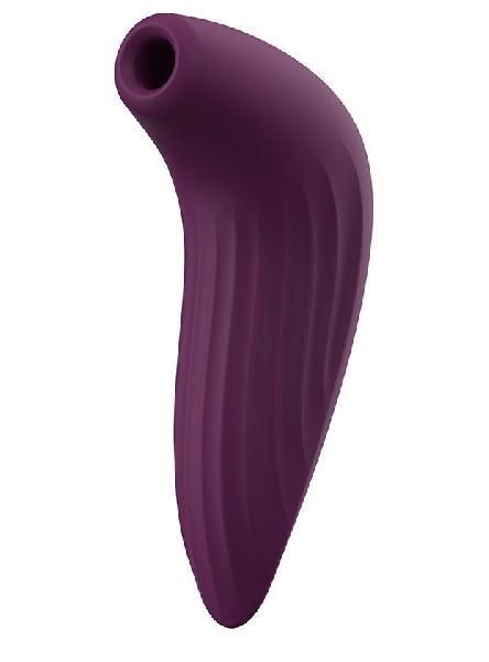 Фиолетовый мембранно-вакуумный клиторальный стимулятор Pulse Union с ДУ от Svakom