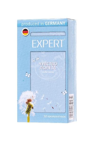 Супертонкие презервативы Expert  Чувство полета  - 12 шт. от Expert