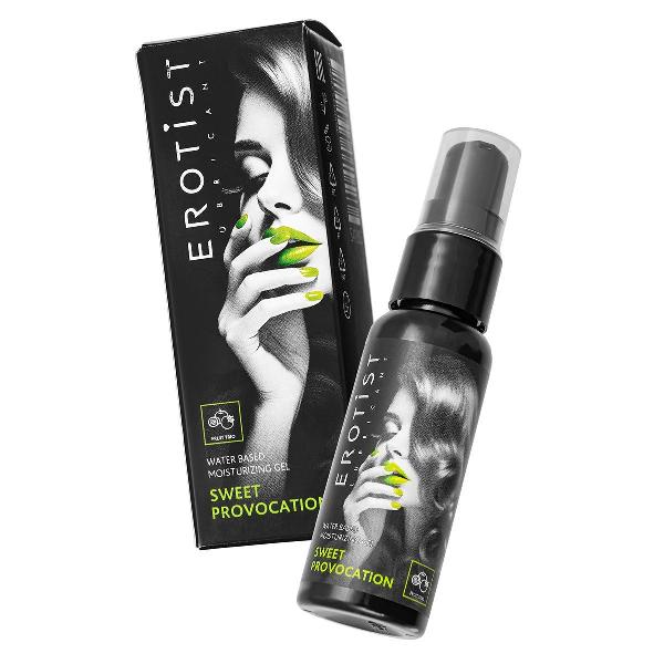 Съедобный гель Erotist Sweet Provocation Fruit Trio со вкусом киви, граната и яблока - 30 мл. от Erotist Lubricants