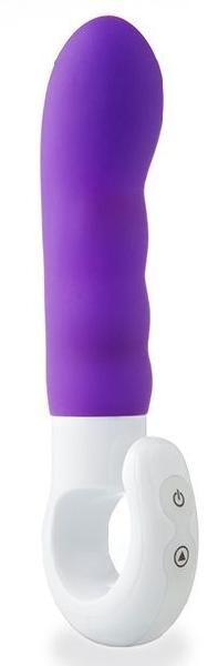 Фиолетовый вибромассажер IMPULSE - 16,5 см. от NU Sensuelle