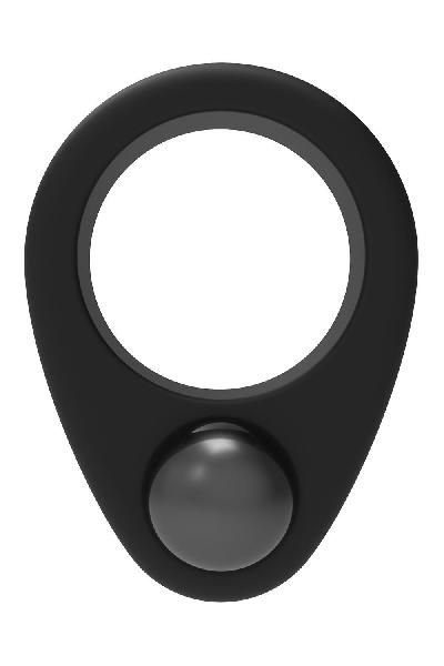 Черное эрекционное кольцо Cockring Single Weight от Dream Toys