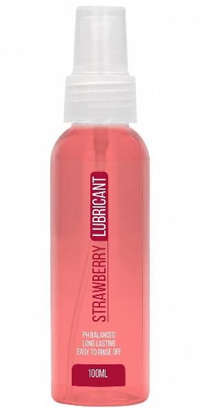 Лубрикант на водной основе с ароматом клубники Strawberry Lubricant - 100 мл. от Shots Media BV