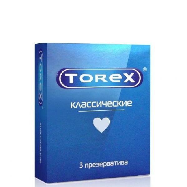 Гладкие презервативы Torex  Классические  - 3 шт. от Torex