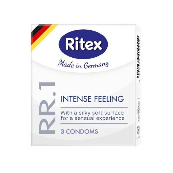 Классические презервативы RITEX INTENSE FEELING - 3 шт. от RITEX