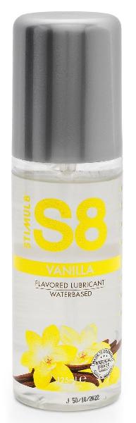 Лубрикант на водной основе Stimul8 Flavored Lube с ванильным ароматом - 125 мл. от Stimul8