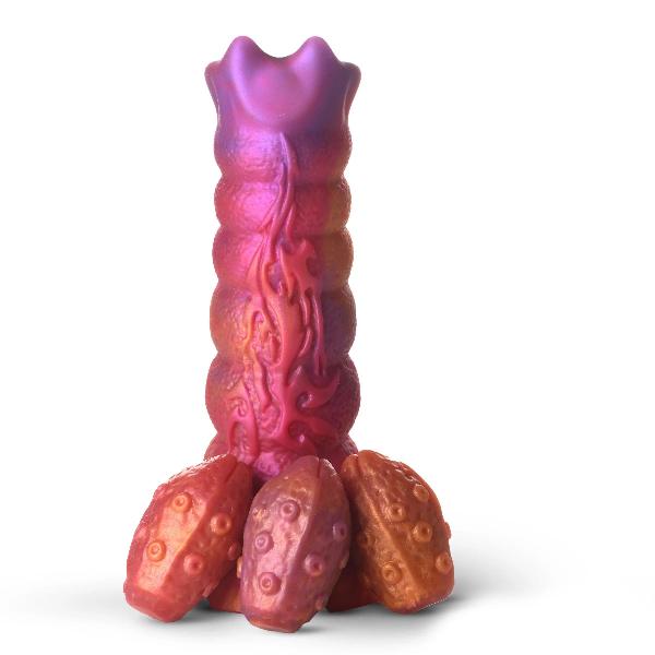 Фантазийный фаллоимитатор Nymphoid Ovipositor Silicone Dildo - 16,5 см. от XR Brands