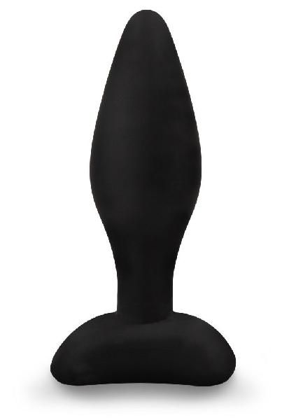 Черная анальная пробка - 8 см. от Brazzers