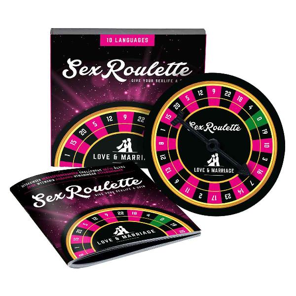 Настольная игра-рулетка Sex Roulette Love   Marriage от Tease&Please