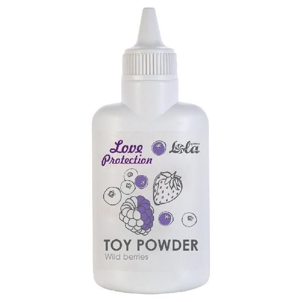 Пудра для игрушек Love Protection с ароматом лесных ягод - 30 гр. от Lola toys