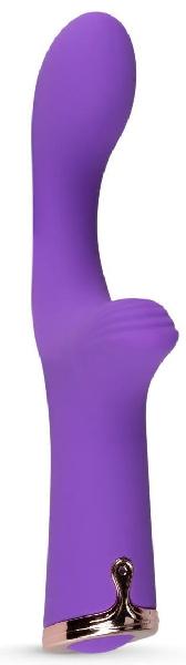 Фиолетовый вибратор The Baroness G-spot Vibrator - 19,5 см. от EDC