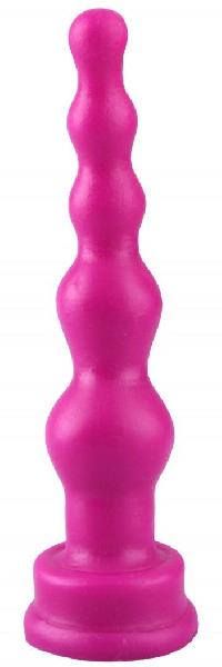Фиолетовый анальный стимулятор-ёлочка - 14,5 см. от Сумерки богов