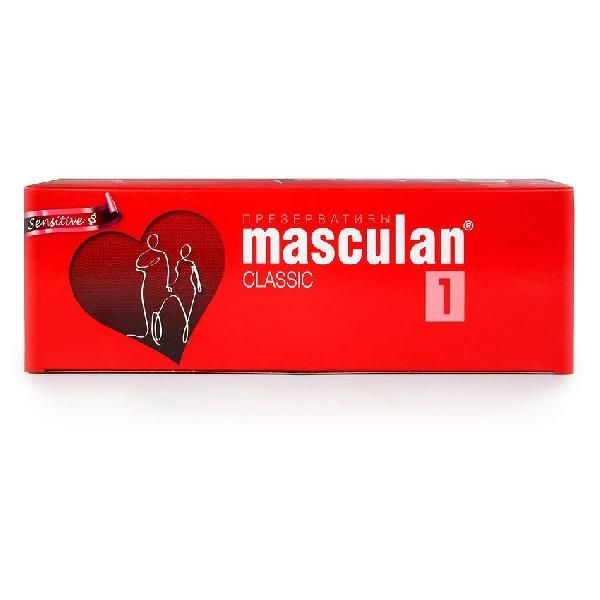 Нежные презервативы Masculan Classic 1 Sensitive - 150 шт. от Masculan