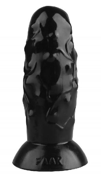 Черный анальный стимулятор - 17,5 см. от Сумерки богов