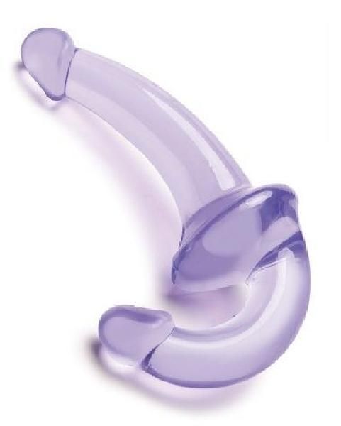 Фиолетовый безремневой страпон Strapless Strap-On от Lux Fetish