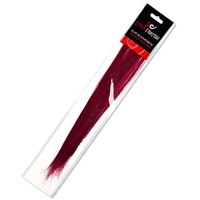 Цветные Clip-In локоны сливового цвета от Erotic Fantasy