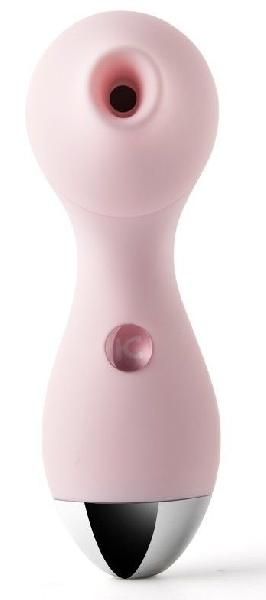 Нежно-розовый мембранный стимулятор клитора Polly - 13,3 см. от Kiss Toy