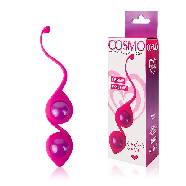 Вагинальные шарики с хвостиком Cosmo от Bior toys