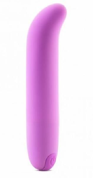 Фиолетовый вибромассажер Pink Vibe для стимуляции точки G и клитора - 12,2 см. от Pink Vibe