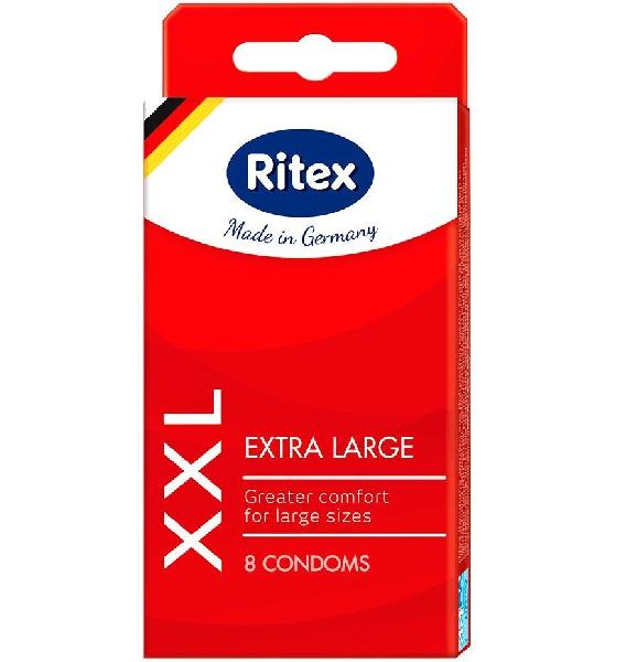 Презервативы увеличенного размера RITEX XXL - 8 шт. от RITEX