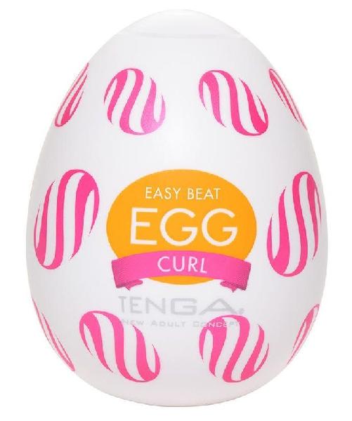 Мастурбатор-яйцо CURL от Tenga
