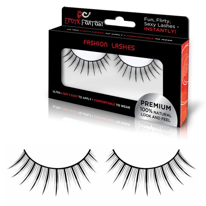 Накладные ресницы Deep Black от Erotic Fantasy