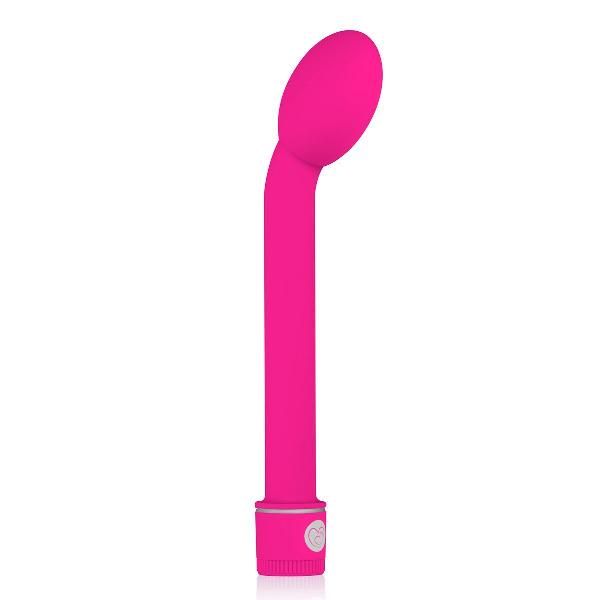 Розовый вибратор для точки G Easytoys G-Spot Vibrator - 21 см. от EDC Wholesale