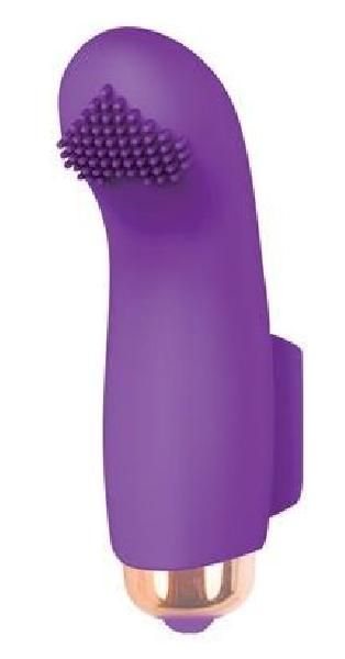 Фиолетовая вибропулька с шипиками - 7,2 см. от Bior toys