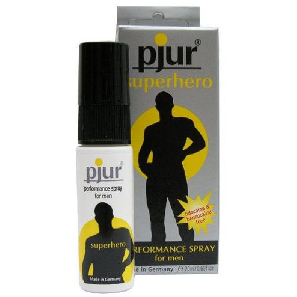 Пролонгирующий мужской спрей pjur SUPERHERO spray - 20 мл. от Pjur
