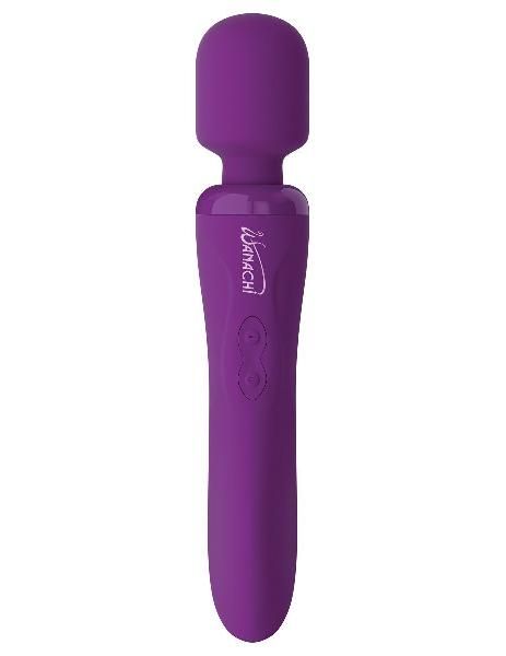 Фиолетовый вибратор-жезл Body Recharger от Pipedream