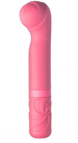 Розовый мини-вибратор Rocky’s Fairy Mallet - 14,7 см. от Lola toys