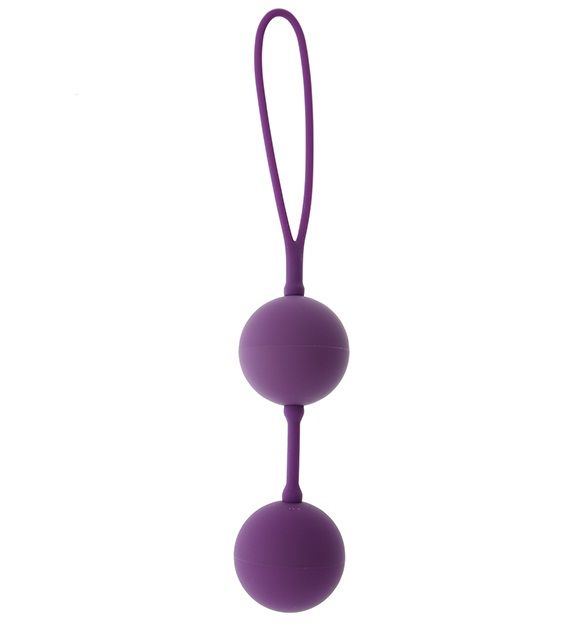 Фиолетовые вагинальные шарики GOOD VIBES THE PERFECT BALLS PURPLE от Dream Toys