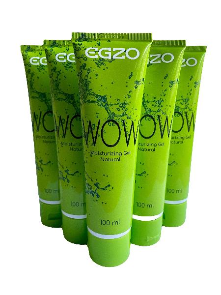 Набор из 5 универсальных лубрикантов на водной основе Egzo Wow (по 100 мл.) от EGZO