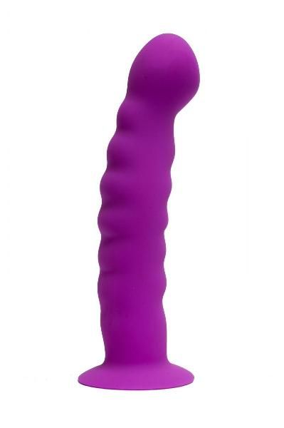 Фиолетовый анальный фаллоимитатор - 14 см. от 4sexdreaM
