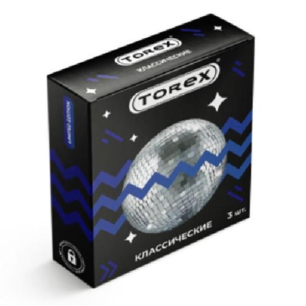 Гладкие презервативы Torex Party  Классические  - 3 шт. от Torex