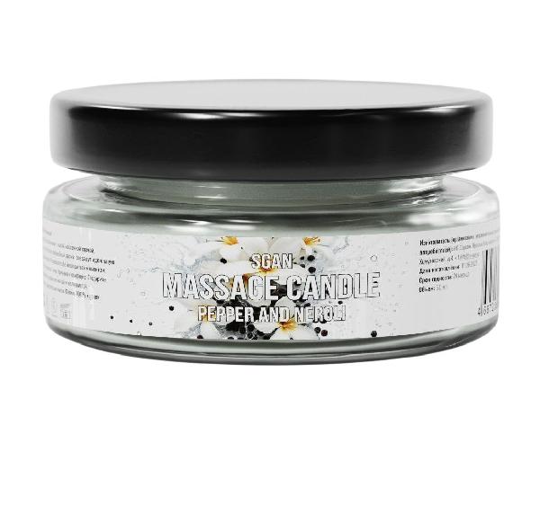 Массажная свеча «Перец и нероли» - 50 мл. от SGAN