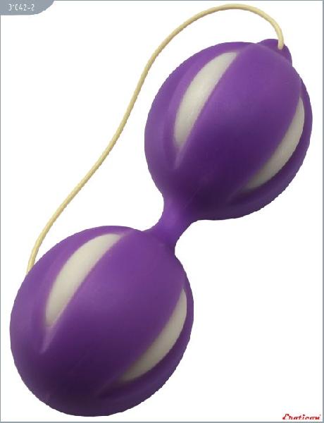 Фиолетовые вагинальные шарики от Eroticon