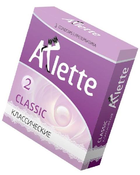 Классические презервативы Arlette Classic - 3 шт. от Arlette