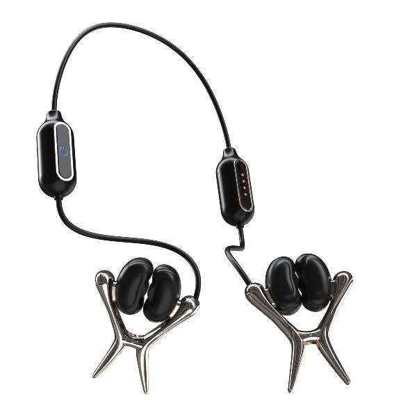 Интерактивные вибрирующие зажимы для сосков N1 от Tingon Интерактивные вибрирующие зажимы для сосков N1 от Tingon