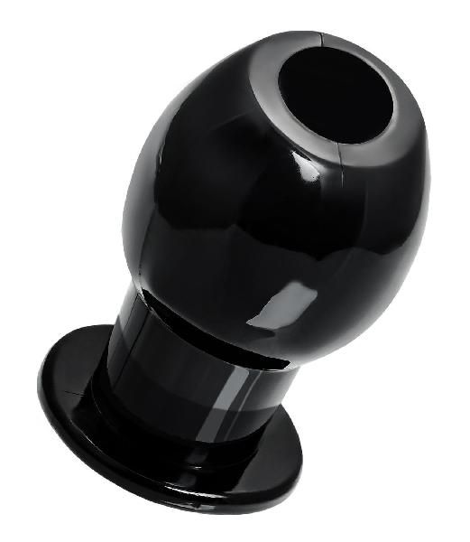 Черная анальная втулка Basic S - 6 см. от Toyfa Basic