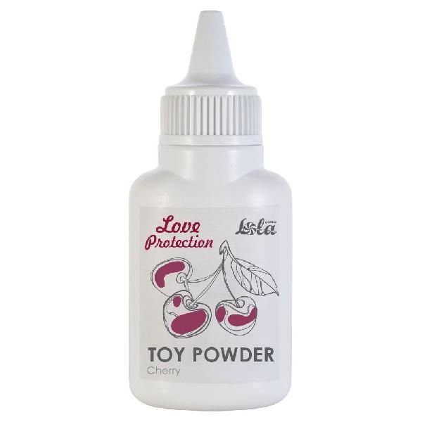 Пудра для игрушек Love Protection с ароматом вишни - 15 гр. от Lola toys