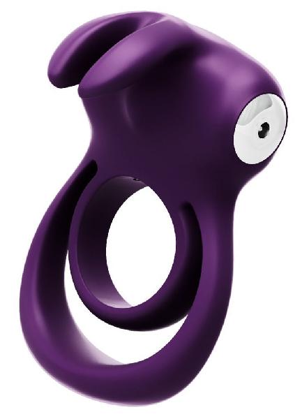 Фиолетовое эрекционное кольцо VeDO Thunder Bunny от VeDO