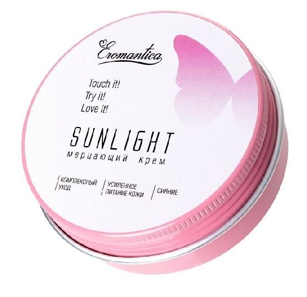 Мерцающий крем Eromantica Sunlight - 60 гр. от Eromantica