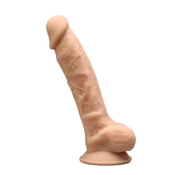 Телесный фаллоимитатор Adam S - 17,7 см. от Adrien Lastic