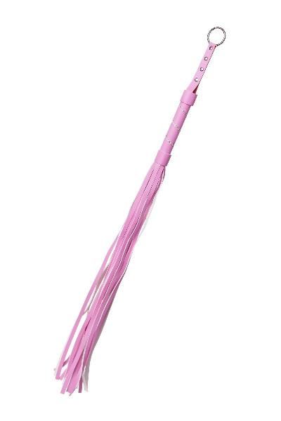 Розовый флоггер Anonymo - 64 см. от ToyFa