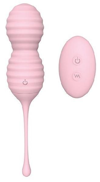 Розовые вагинальные виброшарики BEEHIVE от Dream Toys