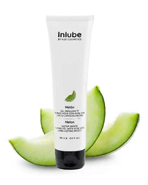 Лубрикант на водной основе Nuei Inlube с алоэ вера и ароматом дыни - 100 мл. от Nuei cosmetics