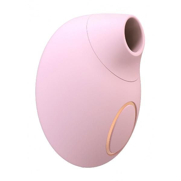 Розовый клиторальный вакуум-волновой массажер Irresistible Seductive от Irresistible